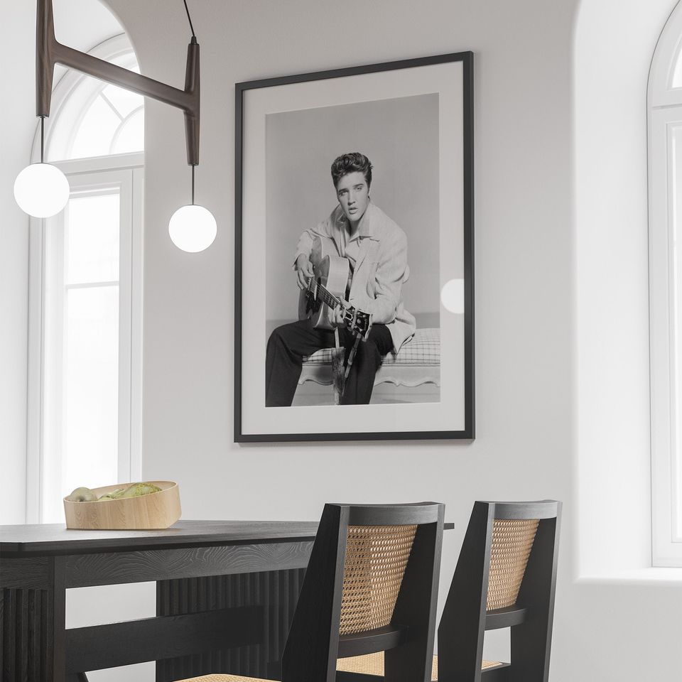 Elvis Presley photoshoot Poster print, Rock And Roll