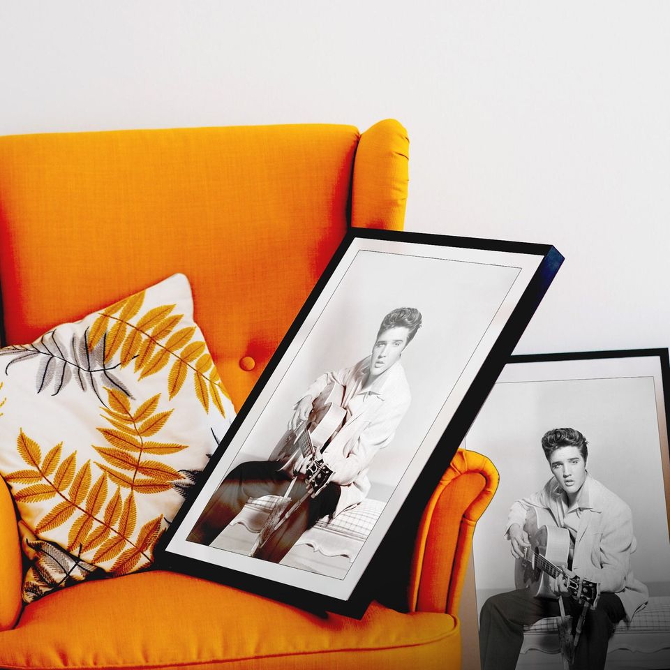 Elvis Presley photoshoot Poster print, Rock And Roll