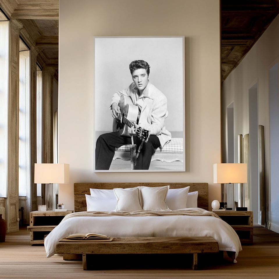 Elvis Presley photoshoot Poster print, Rock And Roll