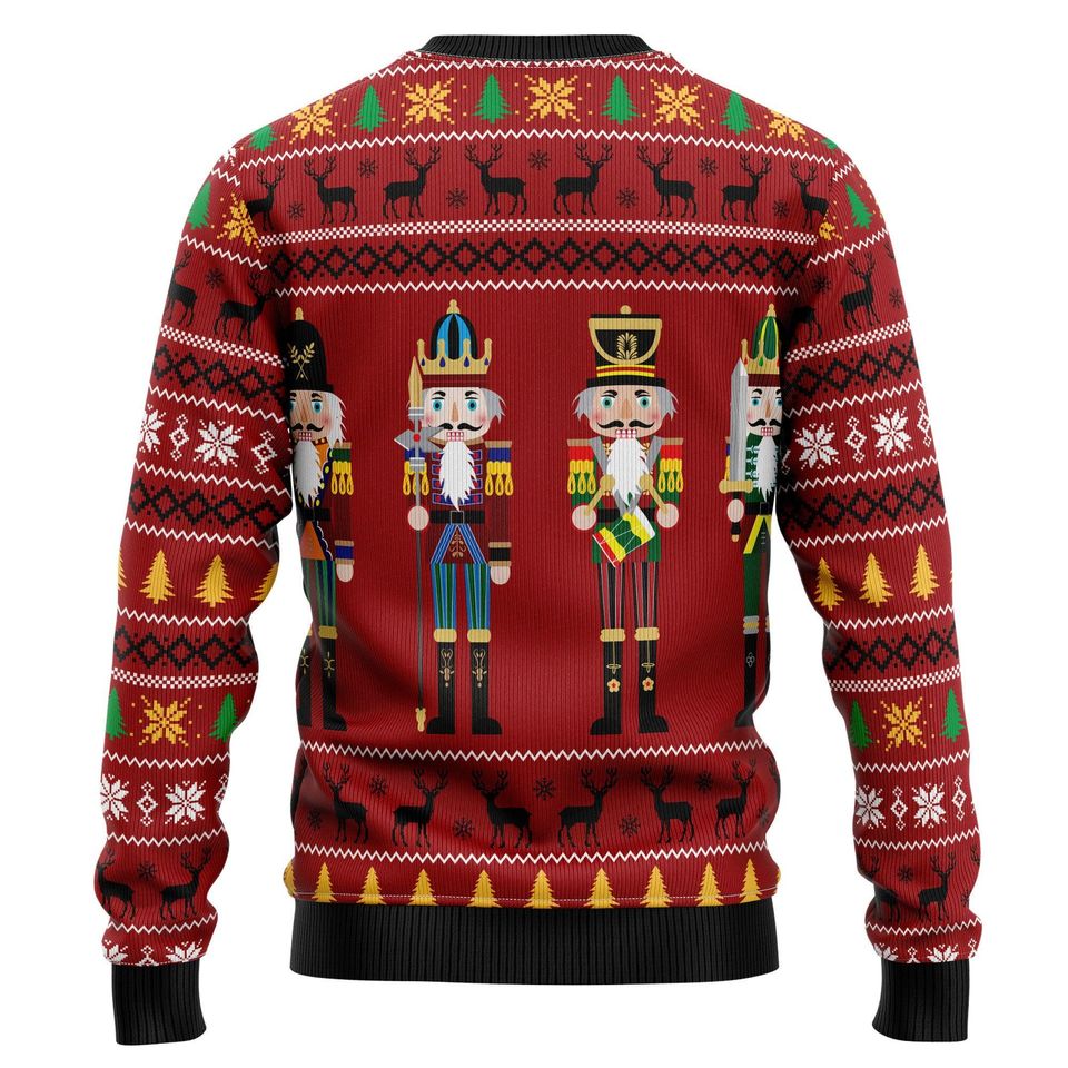 Nutcracker Christmas Sweater, Holiday Nutcracker Sweater
