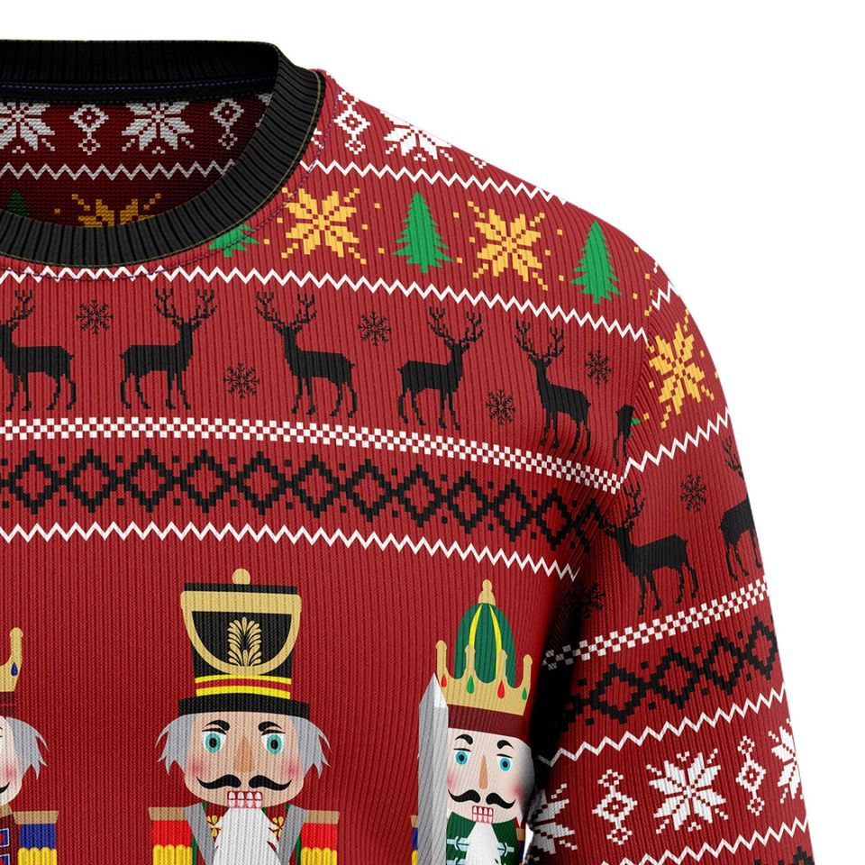 Nutcracker Christmas Sweater, Holiday Nutcracker Sweater
