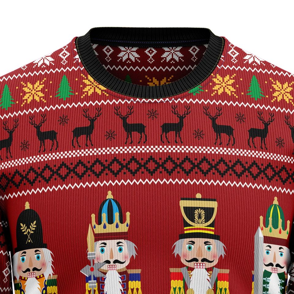 Nutcracker Christmas Sweater, Holiday Nutcracker Sweater