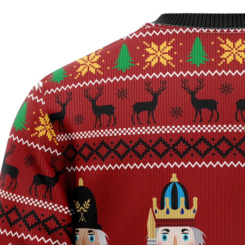 Nutcracker Christmas Sweater, Holiday Nutcracker Sweater