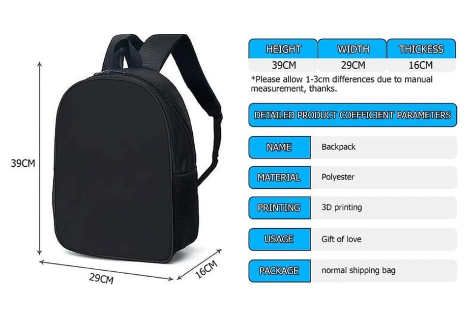 Personalized Disney Stitch & Lilo Backpack