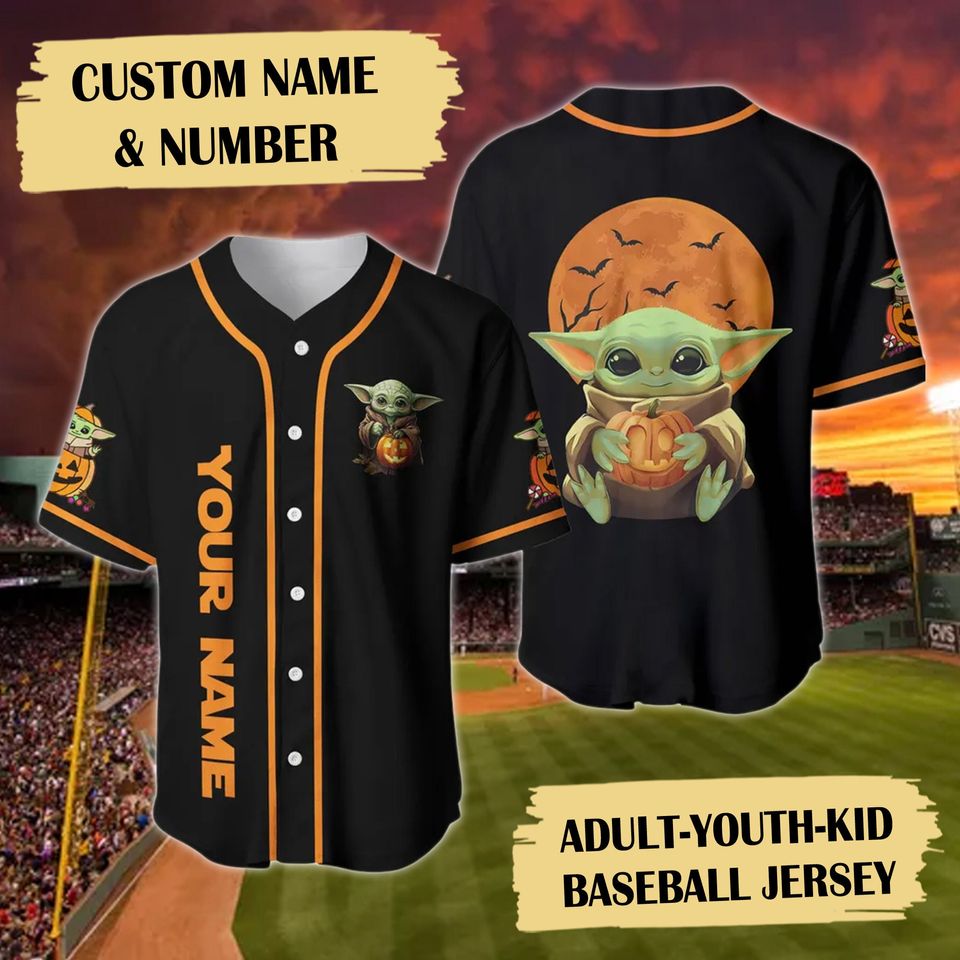 Personalized Halloween Baseball Jersey, Hocus Pocus Baseball Shirt, Horror Movie Characters Sport Jersey Team, Sanderson Sisters Sport Shirt