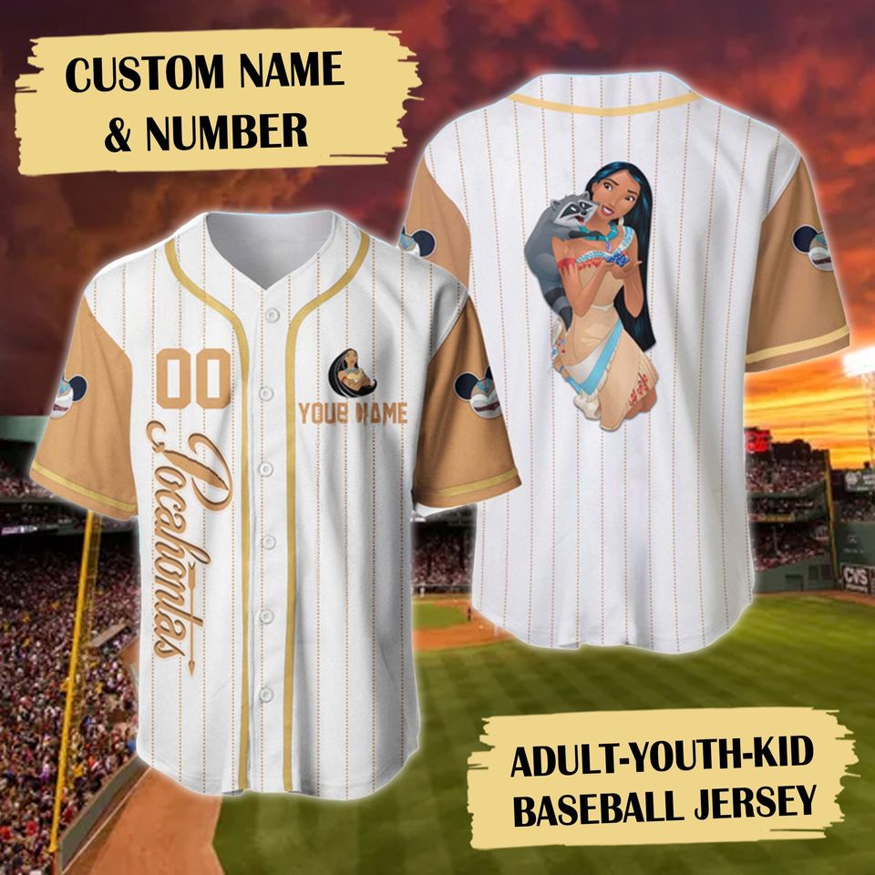 Custom Name & Number Native American Women Baseball Jersey