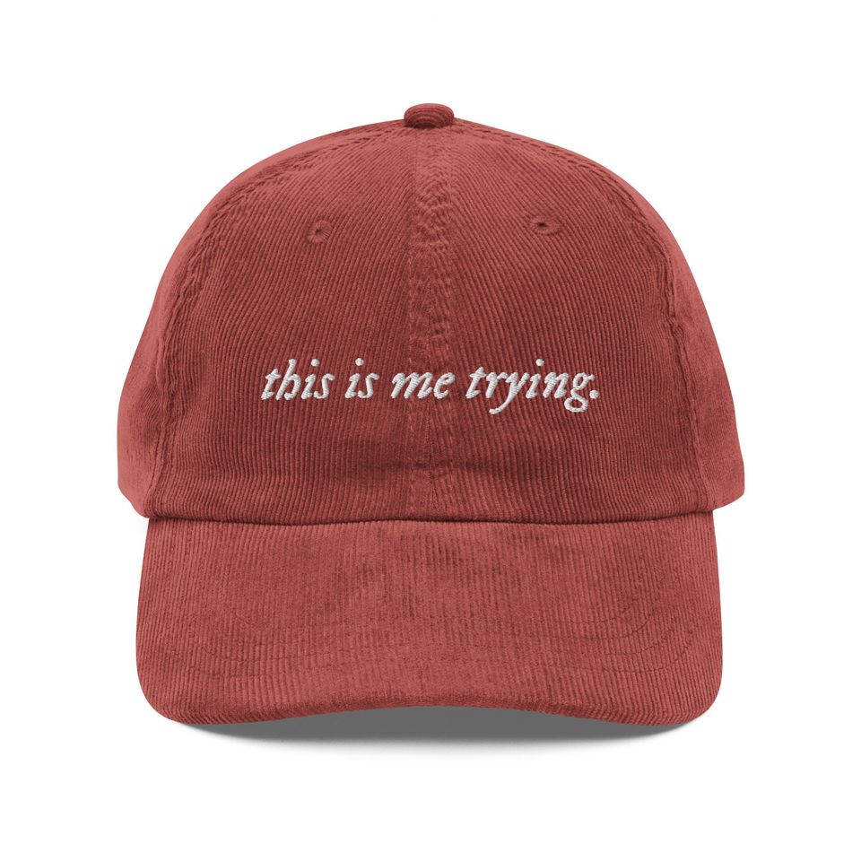 This Is Me Trying Eras Dad Hat