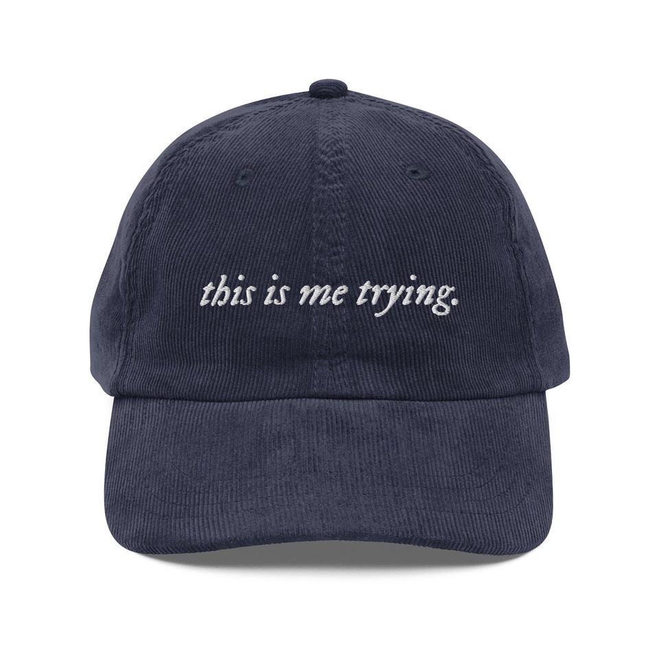 This Is Me Trying Eras Dad Hat