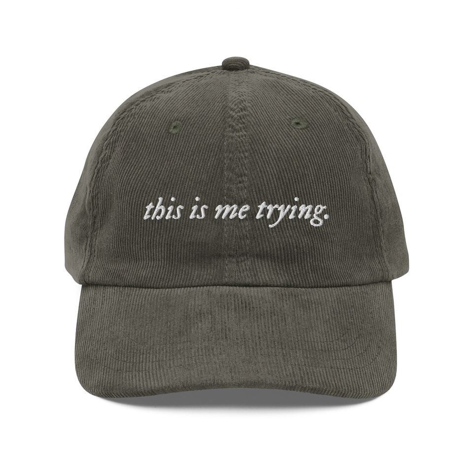 This Is Me Trying Eras Dad Hat