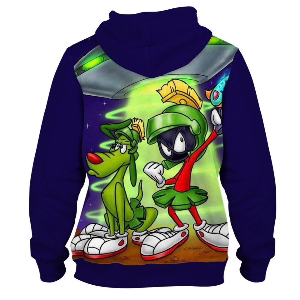 Marvin The Martian 3D Hoodie
