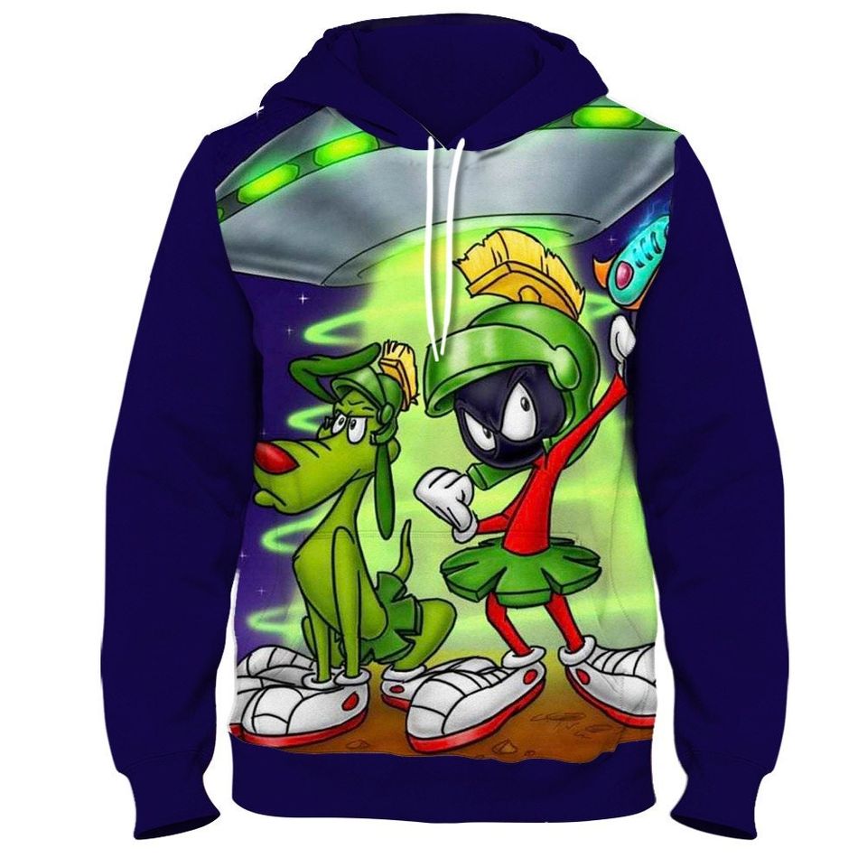Marvin The Martian 3D Hoodie