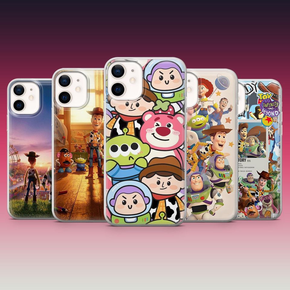 Toy Story Lightyear Woody Phone Case for iPhone