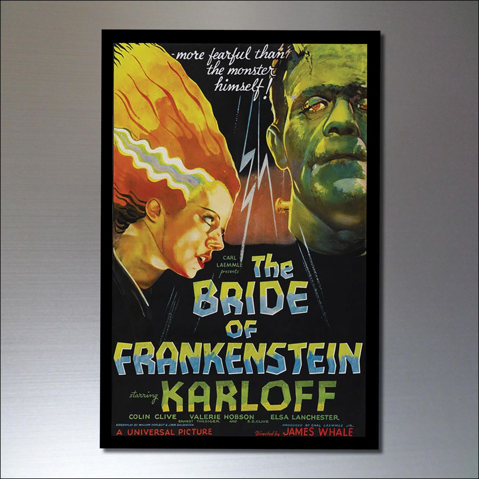 Vintage Horror Movie Poster Magnets