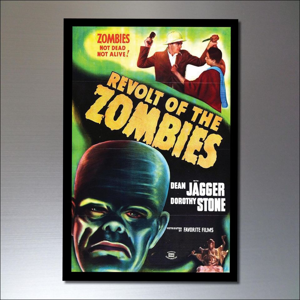 Vintage Horror Movie Poster Magnets