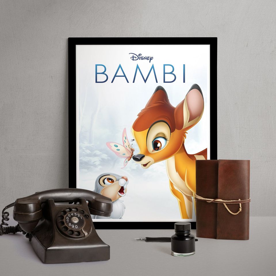 Bambi Disney Movie Poster