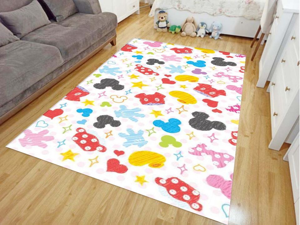 Mickey Mouse Disney Kids Room Rug