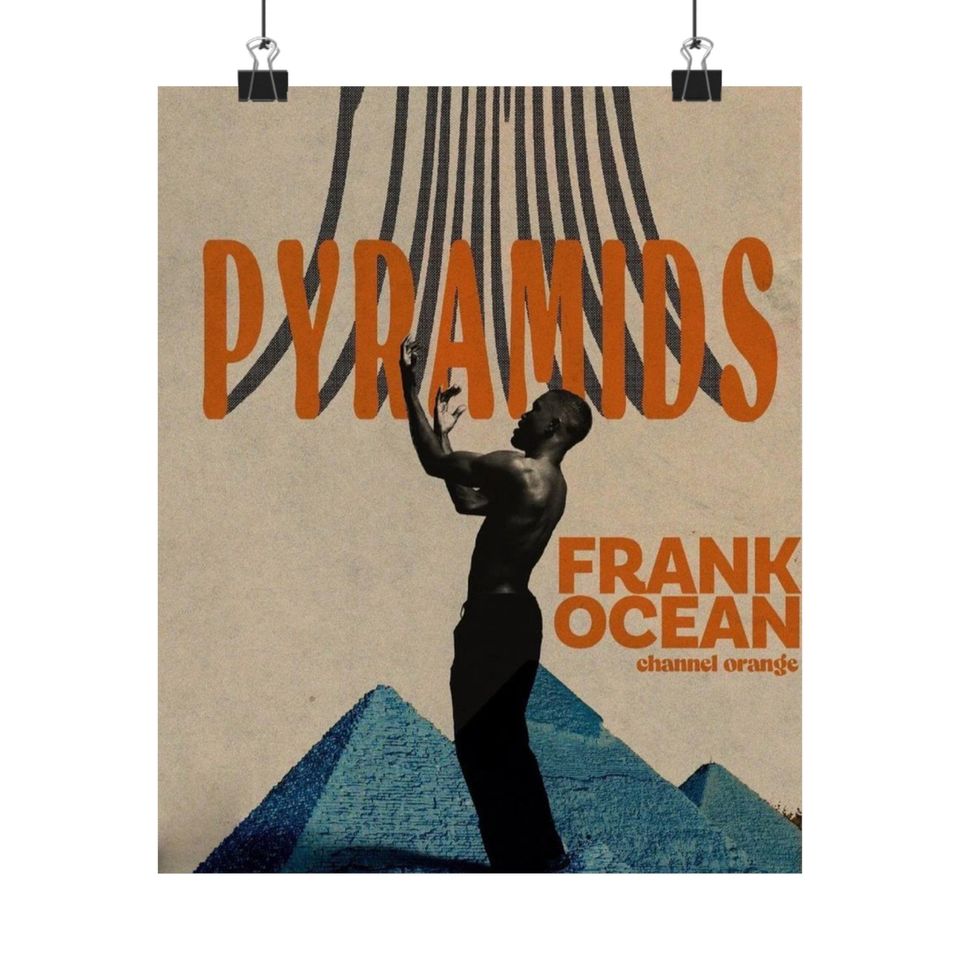 Frank Ocean - Poster | Rap Poster, Hip-Hop Poster