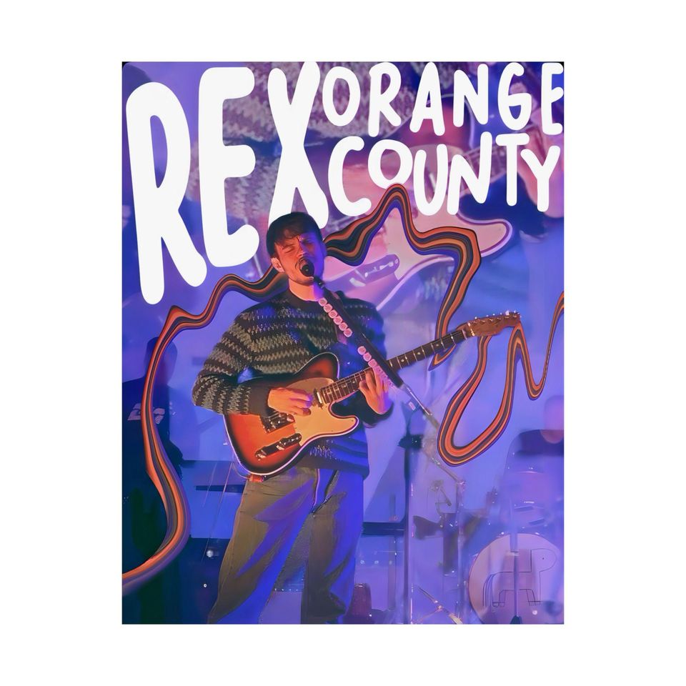Rex Orange County - Poster | Rap Poster, Hip-Hop Poster