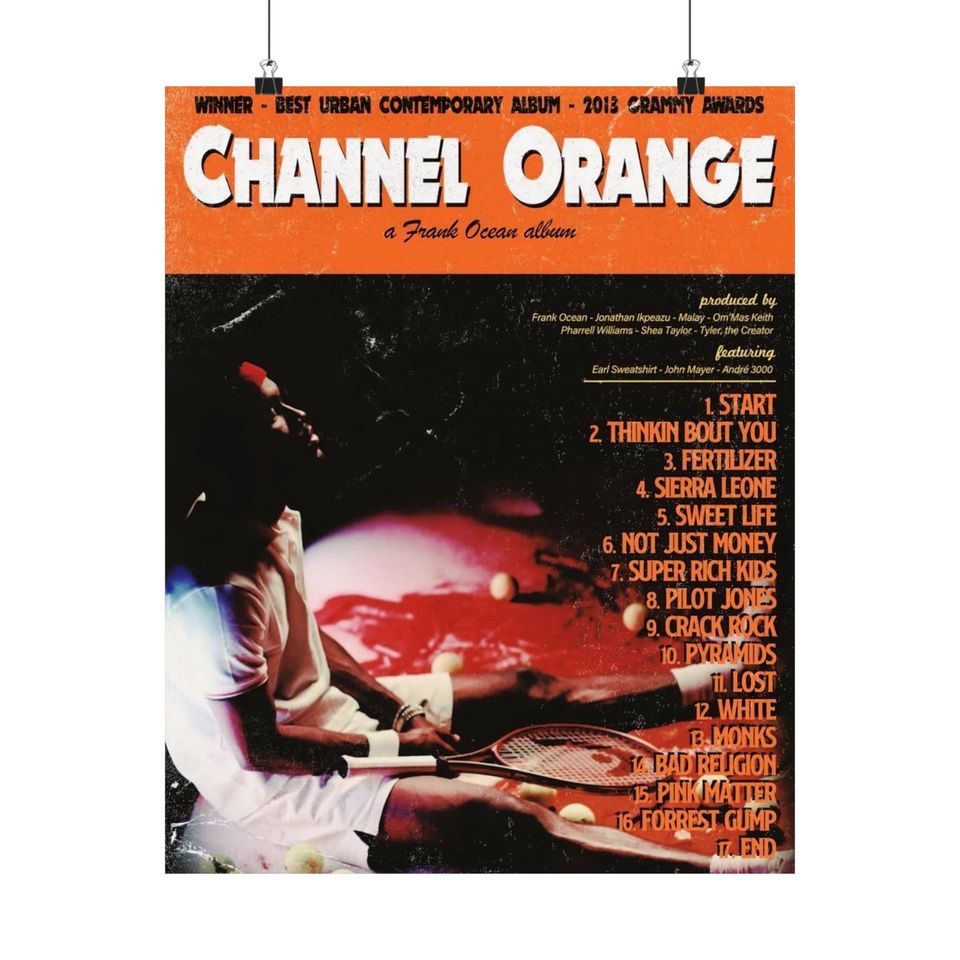 Frank Ocean - Poster | Rap Poster, Hip-Hop Poster