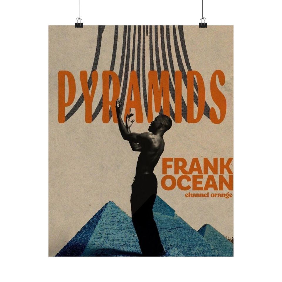 Frank Ocean - Poster | Rap Poster, Hip-Hop Poster