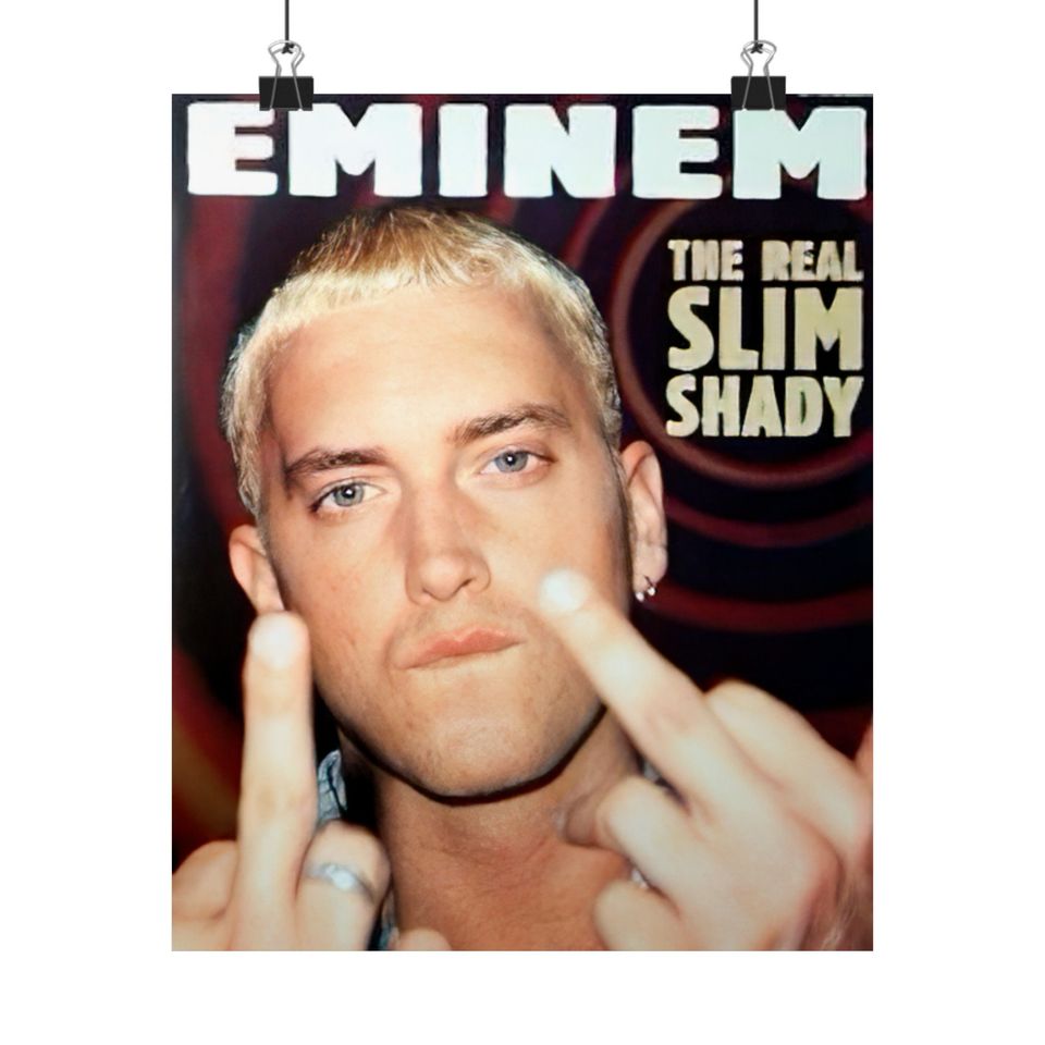 Eminem - Poster | Rap Poster, Hip-Hop Poster