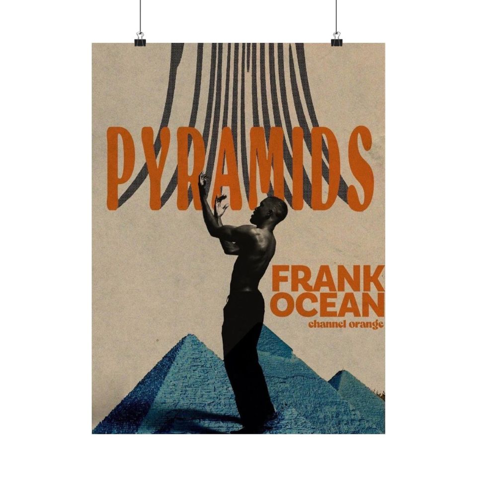Frank Ocean - Poster | Rap Poster, Hip-Hop Poster