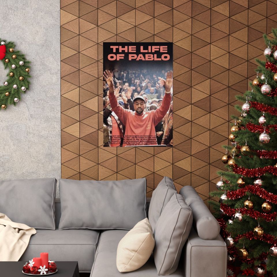 Kanye West - Poster | Rap Poster, Hip-Hop Poster