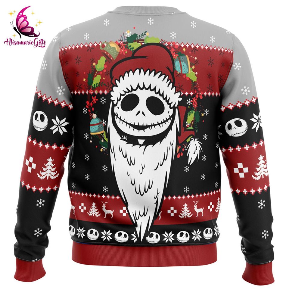 The Nightmare Before Christmas Ugly Christmas Sweatshirt