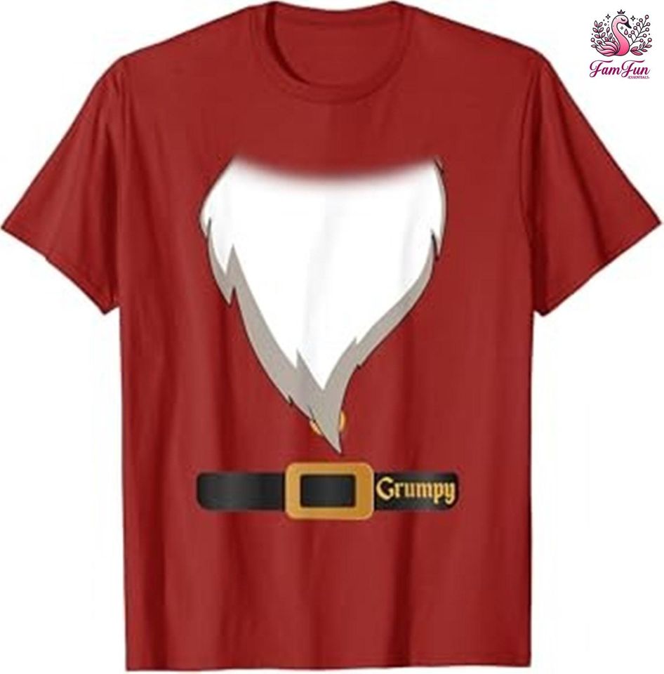 Halloween Seven Dwarfs Costume T-Shirt, Snow White and Seven Dwarfs Shirt