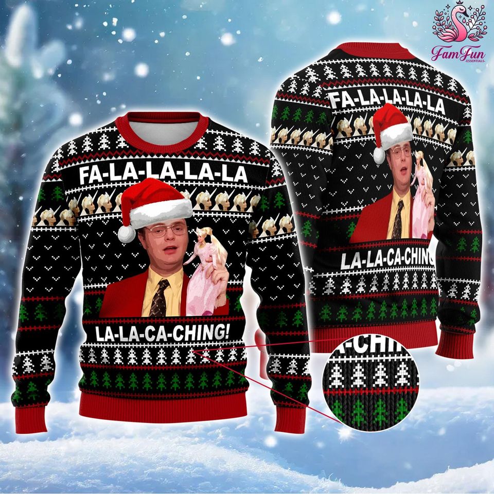 The Office Dw Schrute Ugly Christmas Sweater