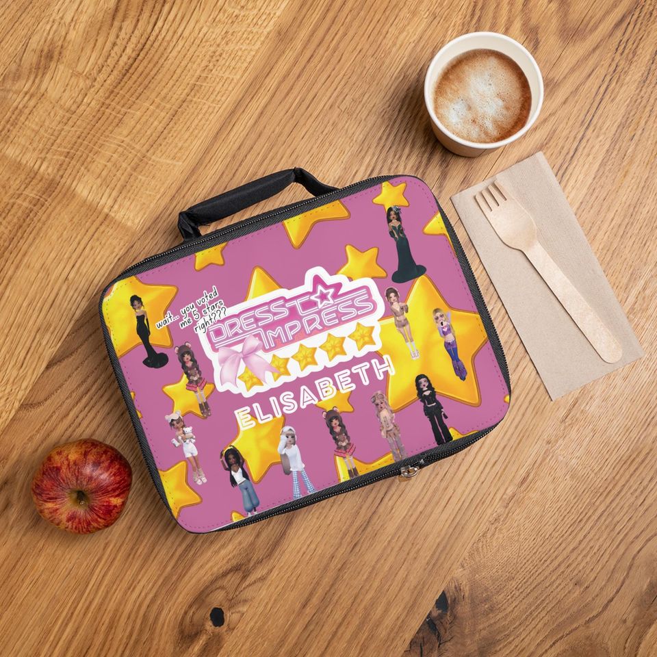 Roblox Lunch Bag, Gift Idea for School, Birthday