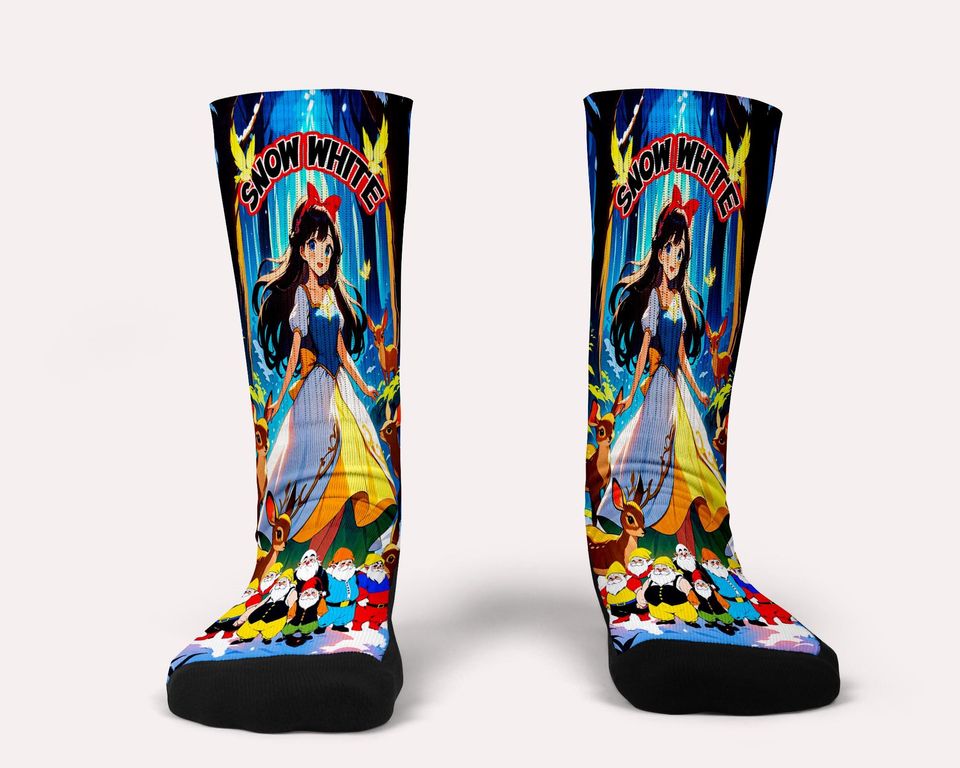 Anime Snow White -Custom Socks