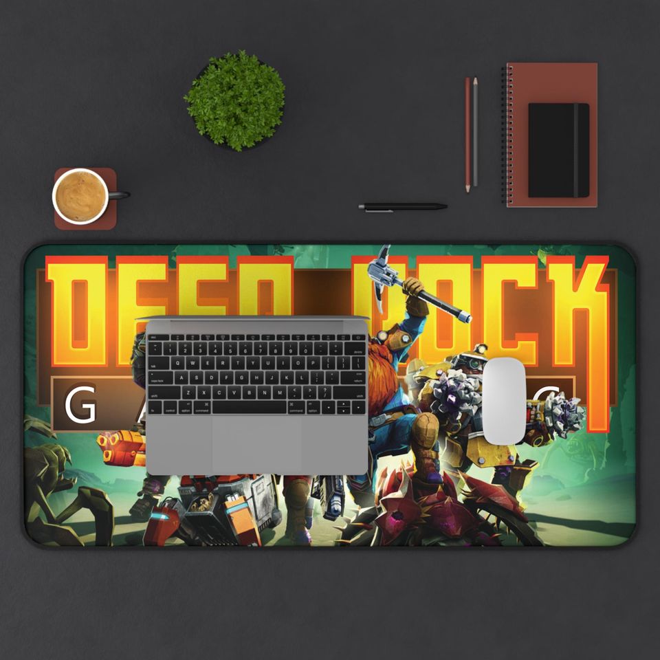 Deep Rock Galactic Mouse Pad, Desk Mat, Gaming Keyboard Mat