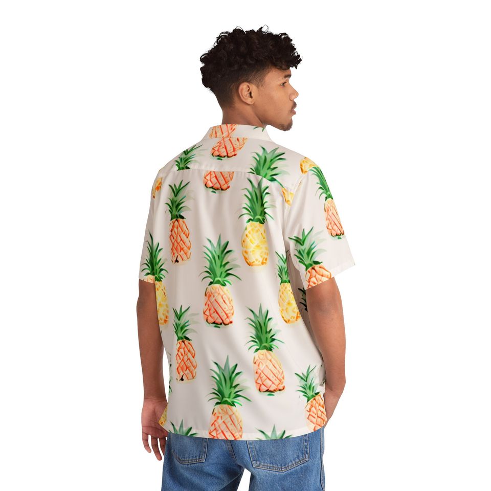 Men's Pineapple Hawaiian Ken Shirt