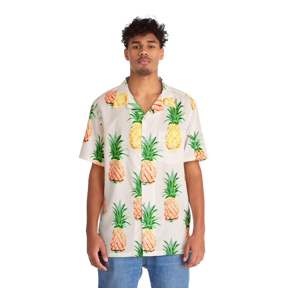 Men's Pineapple Hawaiian Ken Shirt