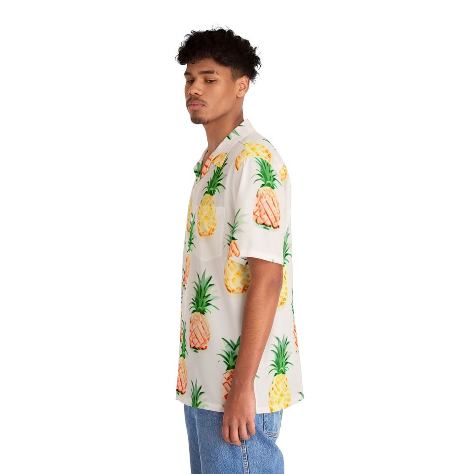 Men's Pineapple Hawaiian Ken Shirt