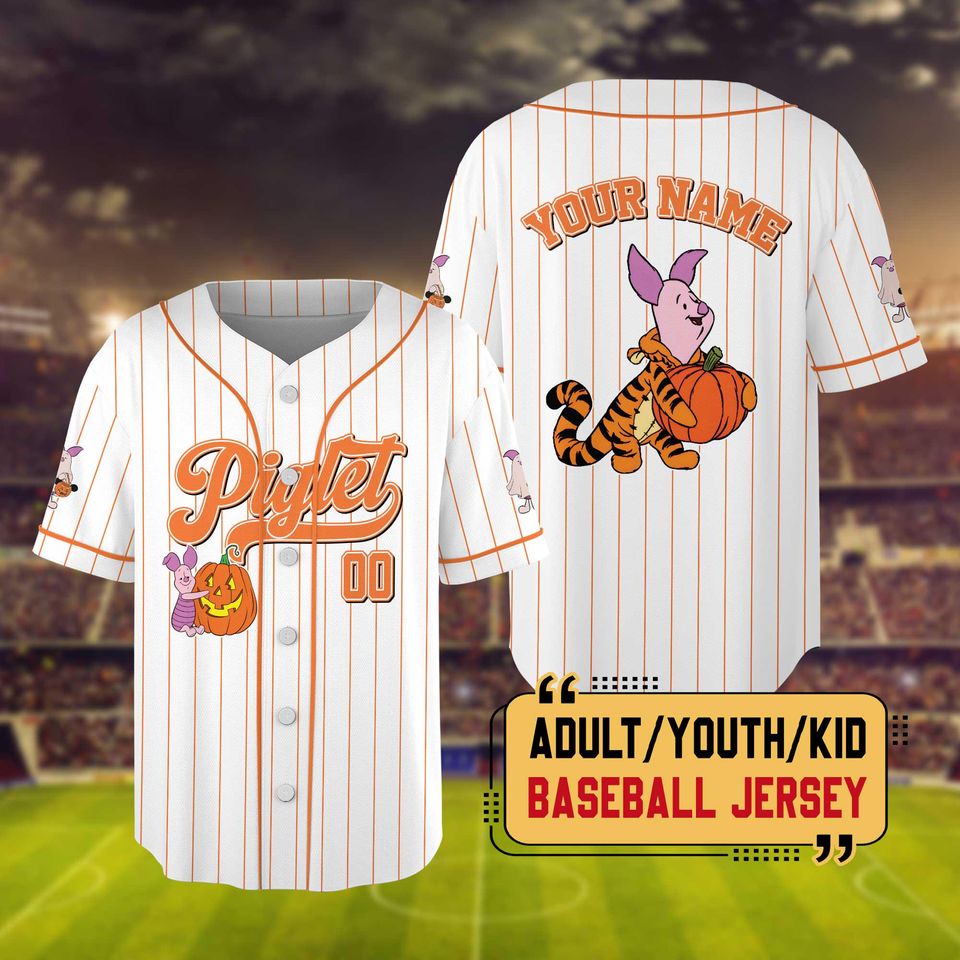 Personalized Disney Winnie The Pooh Baseball Jersey