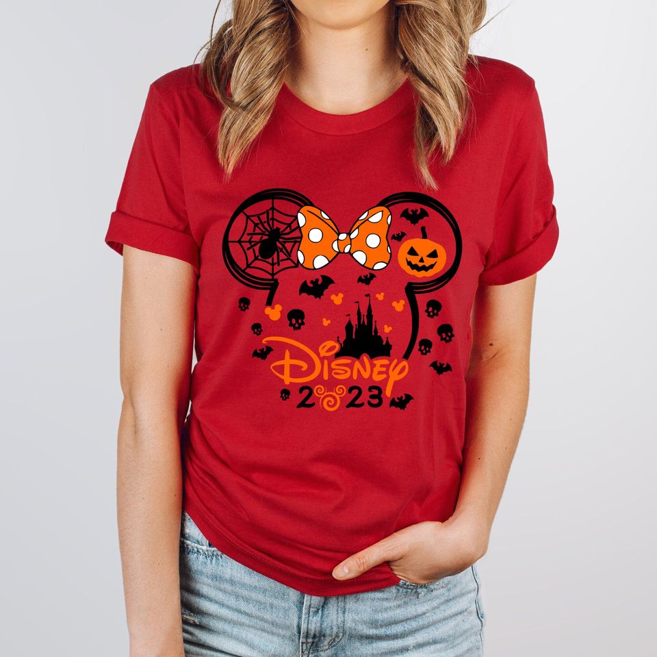 Disney 2023 Halloween Tee, Custom Mickey