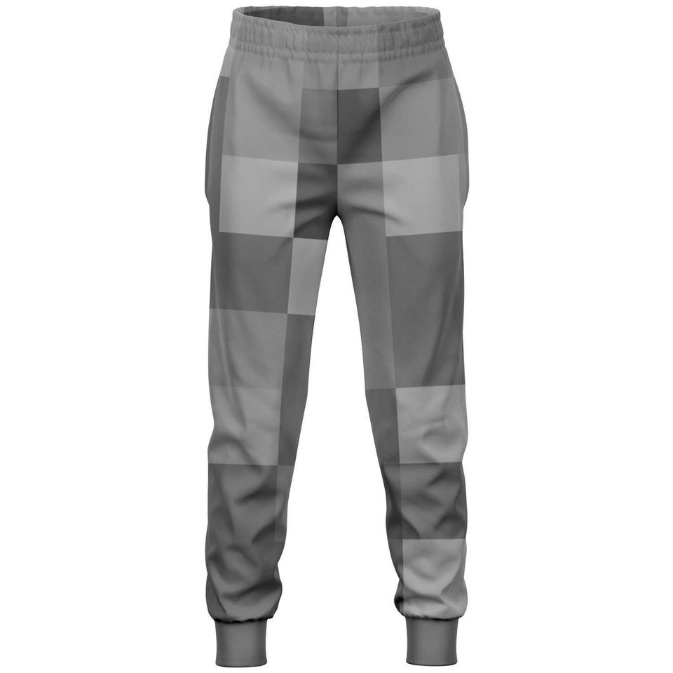 'Pixeled Skeleton' Fashion Joggers