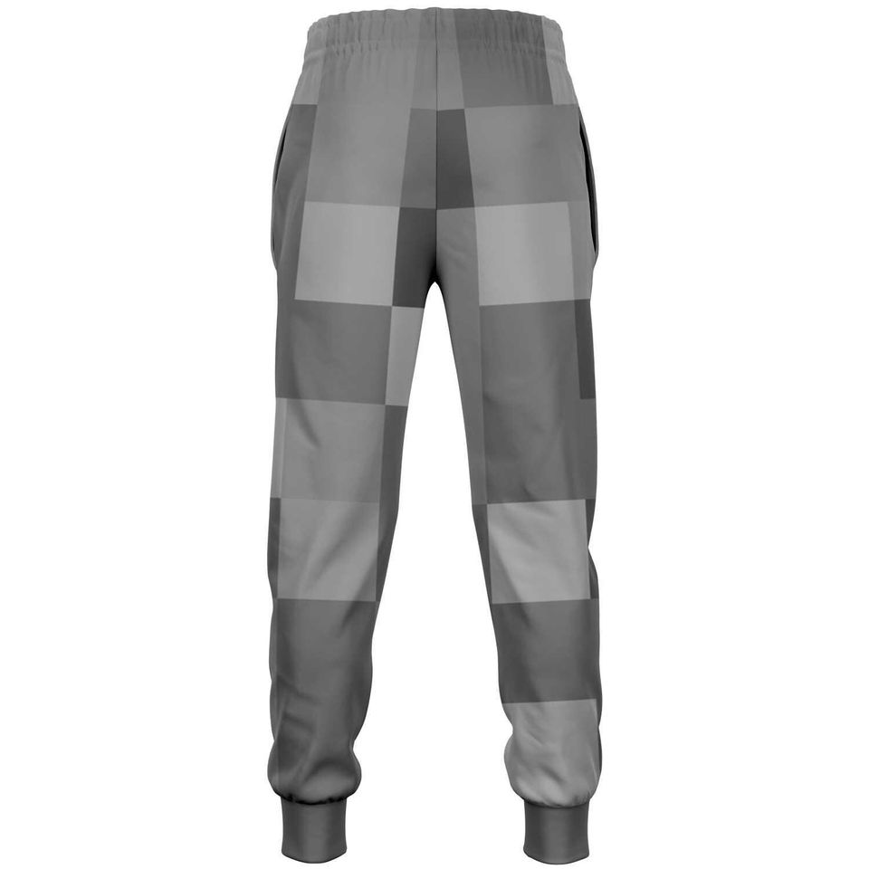 'Pixeled Skeleton' Fashion Joggers