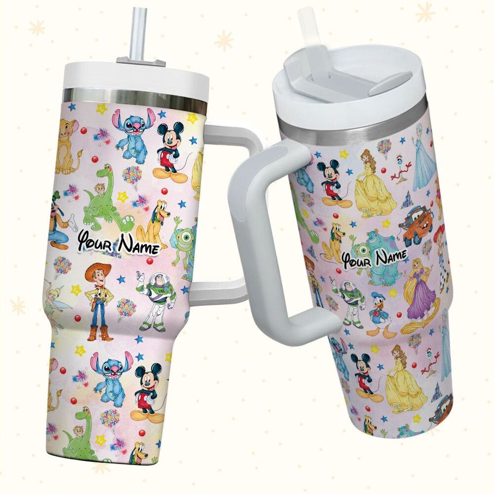 Personalized Mickey And Friends Disney Tumbler