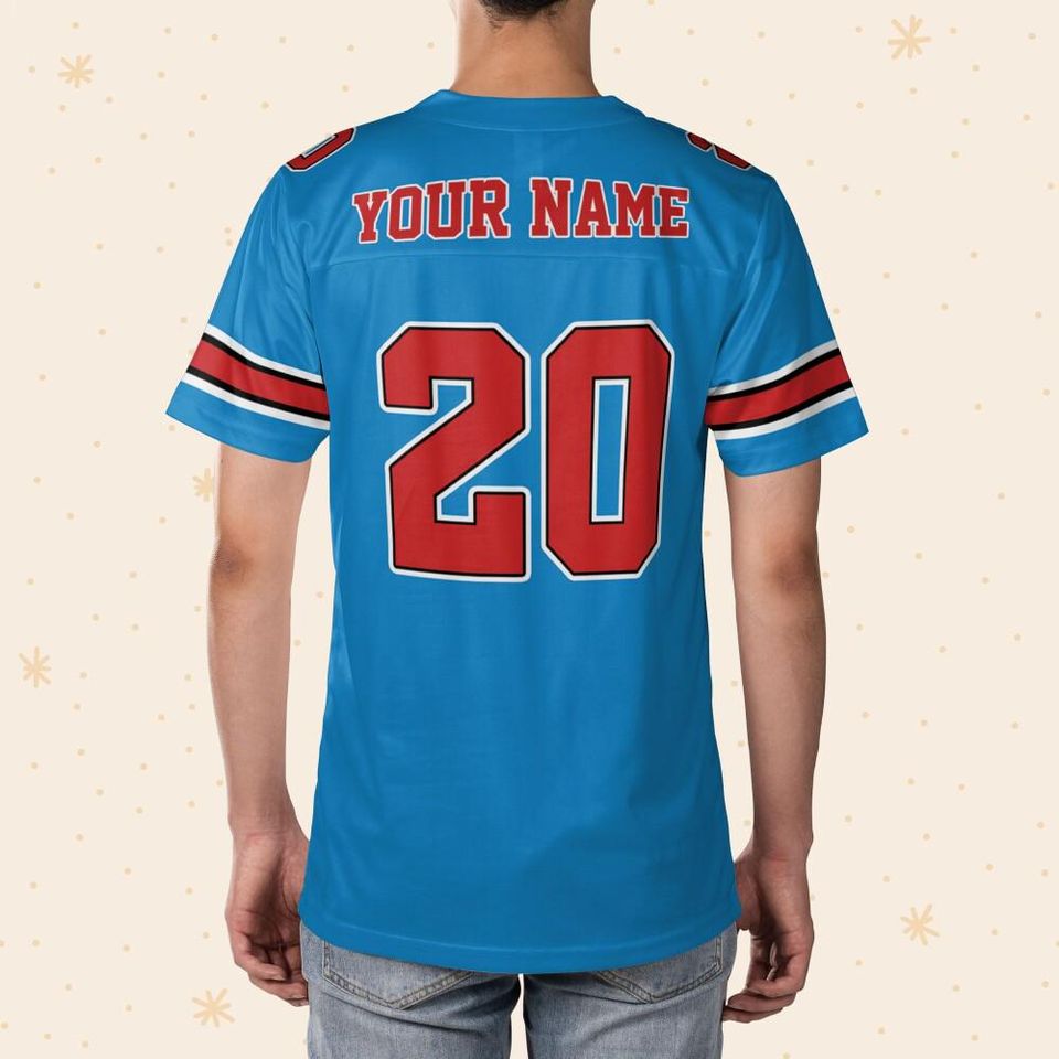 Personalized Disney Mickey Mouse Playing Sport Blue, Magic Kingdom Cartoon Characters 3D T-Shirt