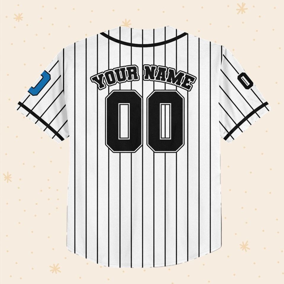 Personalized Finding Nemo Get Lost White Disney Baseball Jersey, Disney Jersey