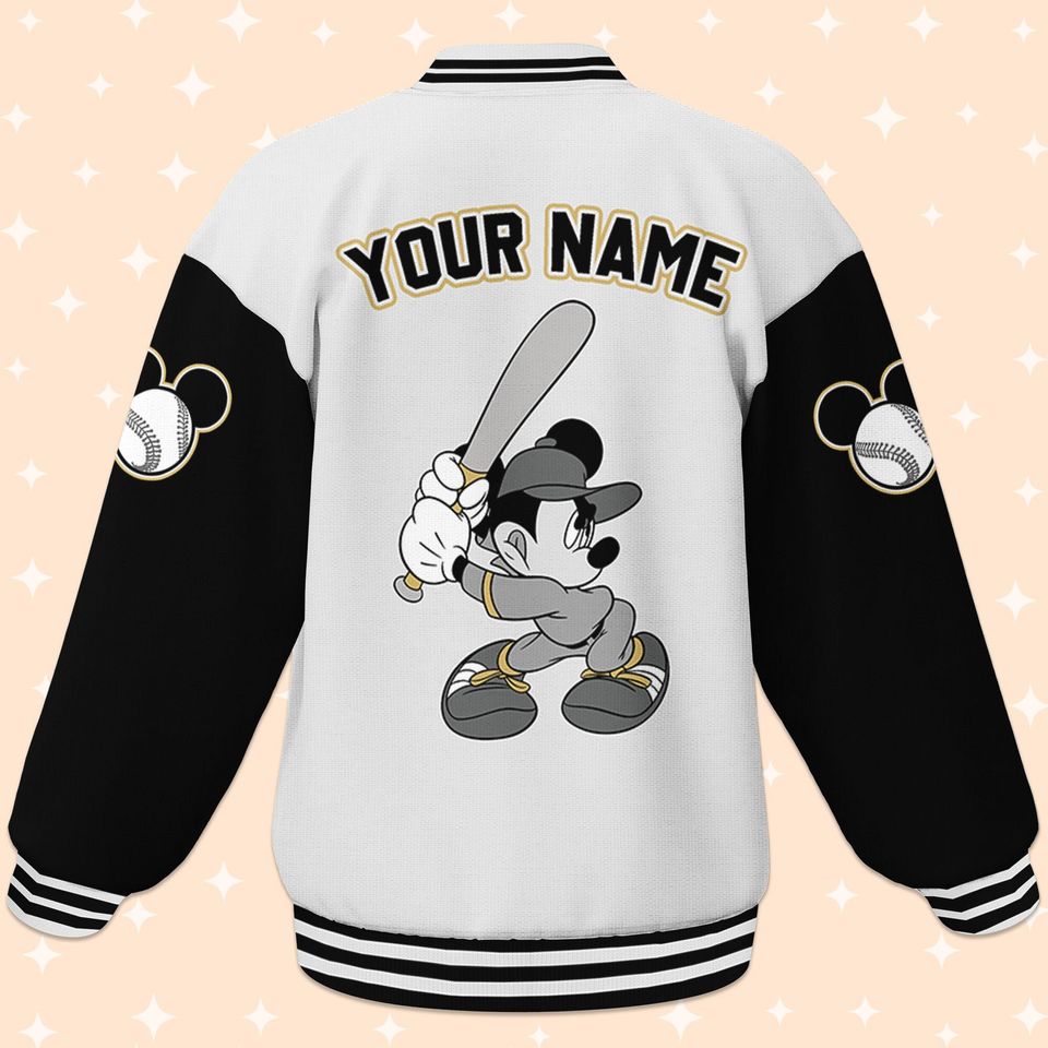 Personalized Disney Mickey Baseball Jacket, Disneyworld Jacket