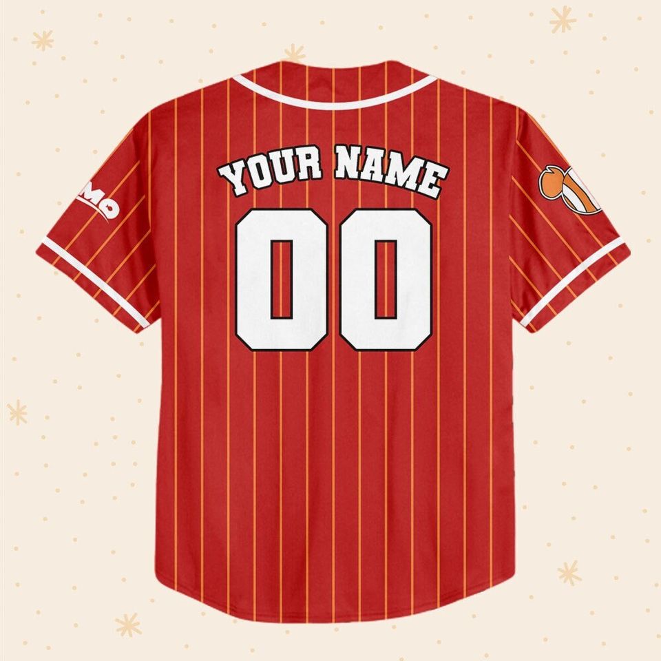 Personalized Finding Nemo Disney Baseball Jersey, Disney Jersey