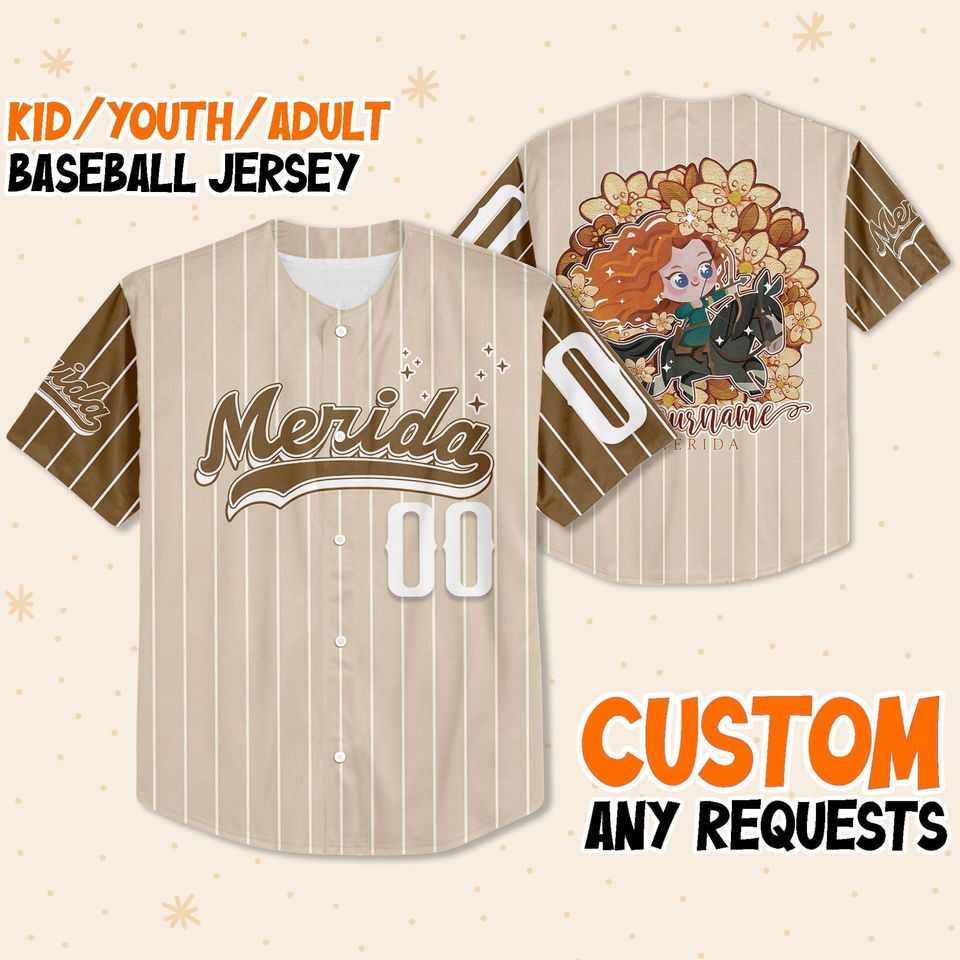 Personalize Merida Princess Disney
