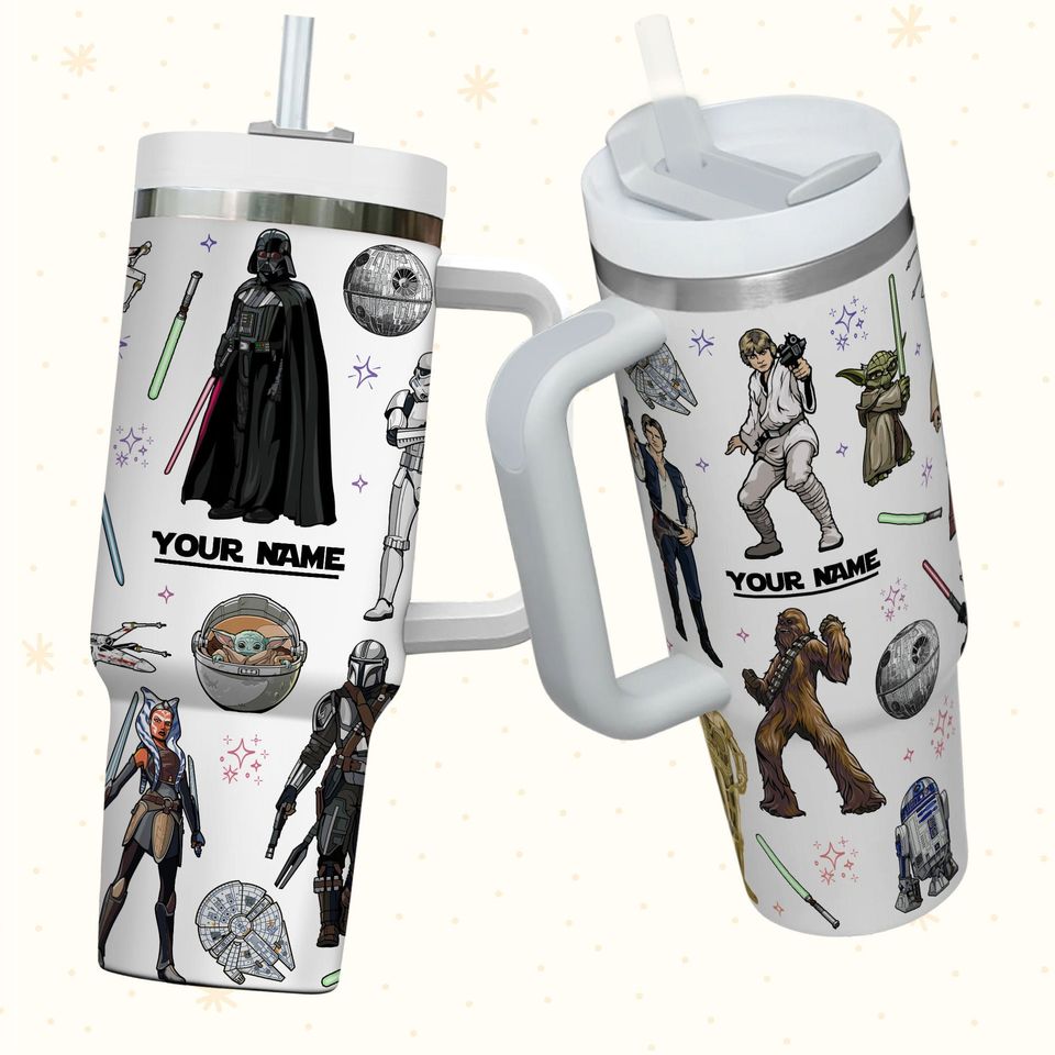 Personalized Star Wars Disney Tumbler