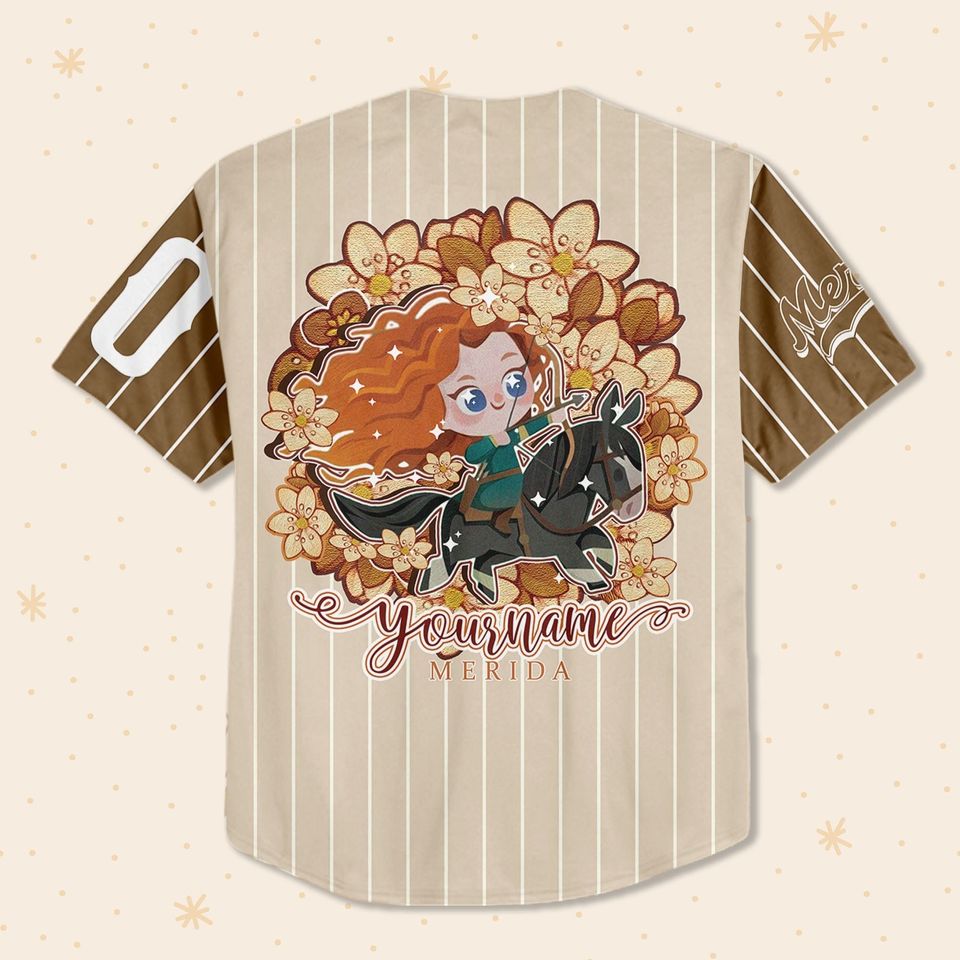 Personalize Merida Princess Disney