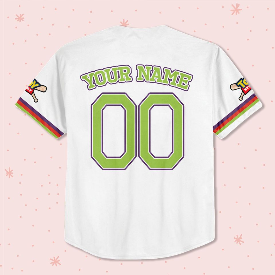 Personalized Buzz Lightyear Disney Baseball Jersey, Disney Jersey