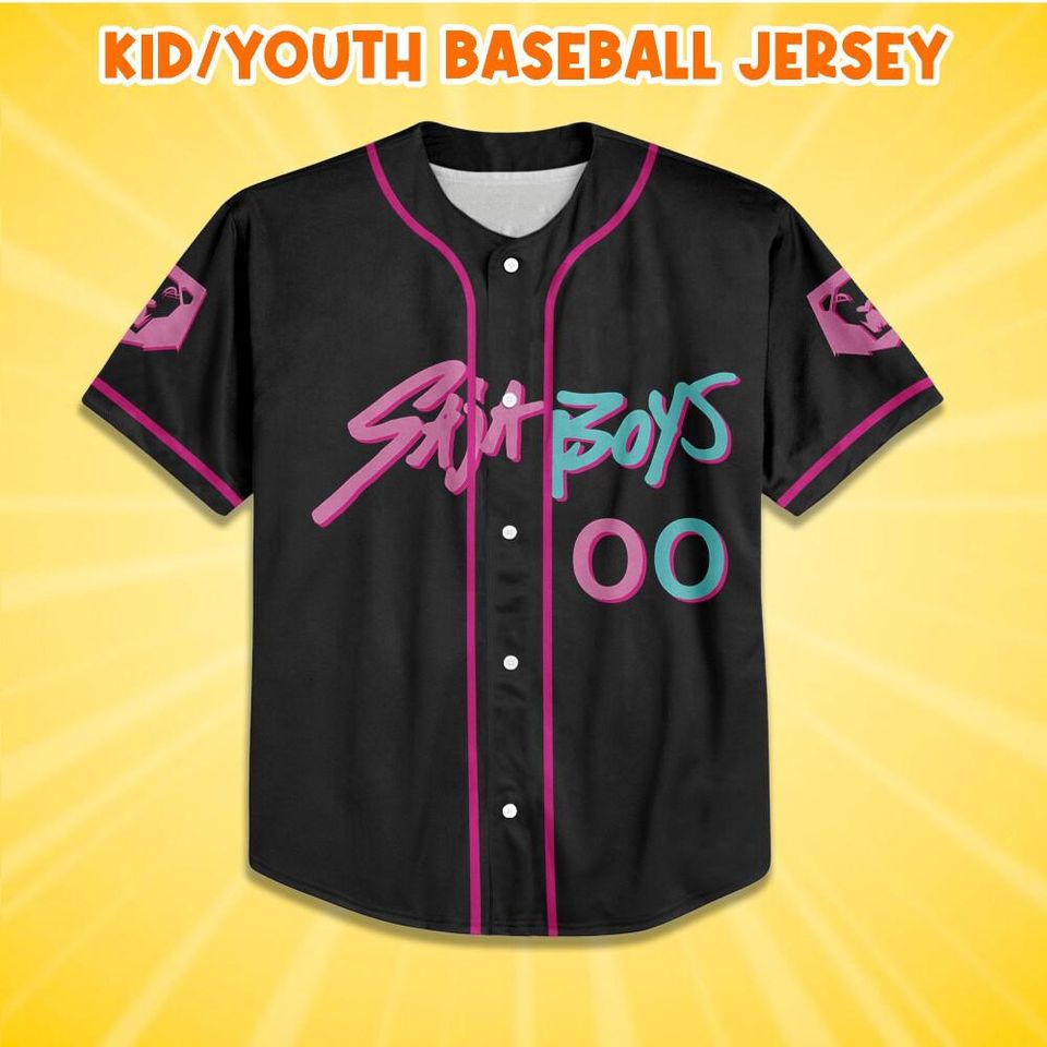 Custom KDM Saja Boy Baseball Jersey, Custom Kpop idol Group Jersey, Kpop Gift for Huntr/x fans, Anime Lover Gift